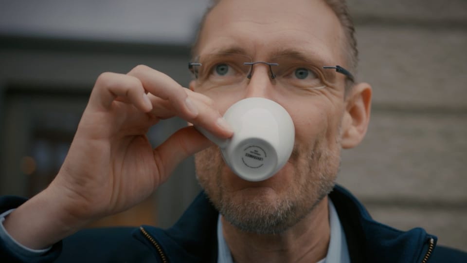 Der Moderator ohne Unterlagen